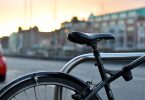 Coursier à vélo