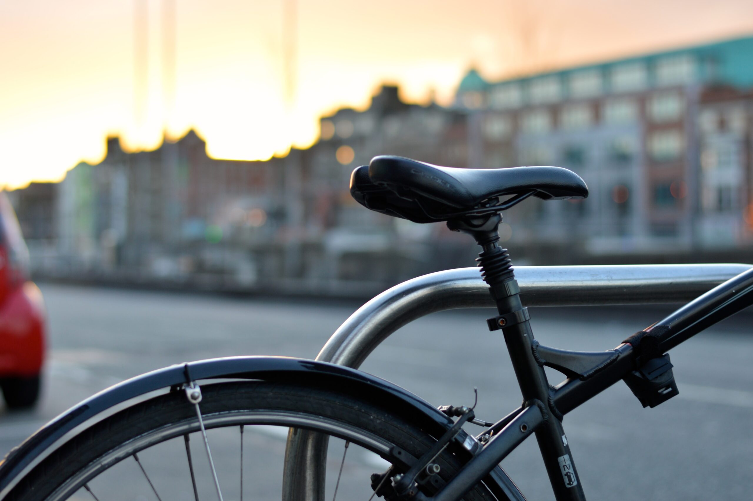 Coursier à vélo